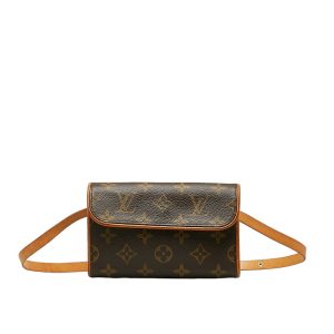 1 0140322 1 Louis Vuitton Truth Toilette 23 Cosmetic Pouch Monogram Brown