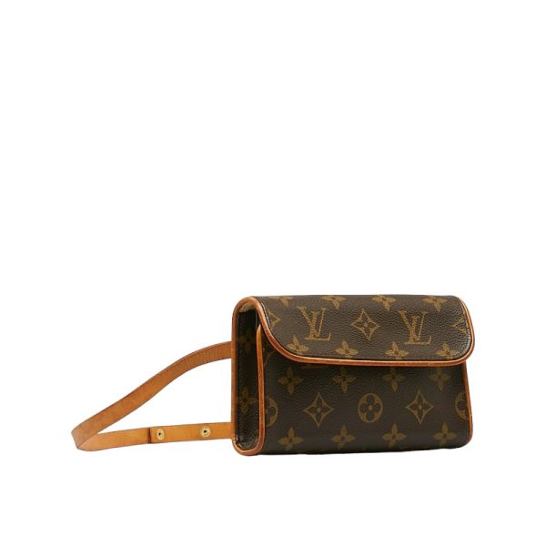 1 0140322 2 Louis Vuitton Pochette Florentine XS Shoulder Bag M51855 Brown