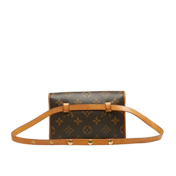 1 0140322 3 Louis Vuitton Pochette Florentine XS Shoulder Bag M51855 Brown