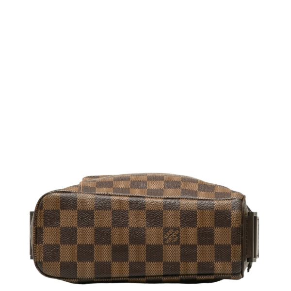 1 0141003 4 Louis Vuitton Damier Olaf PM Shoulder Bag N41442 Brown