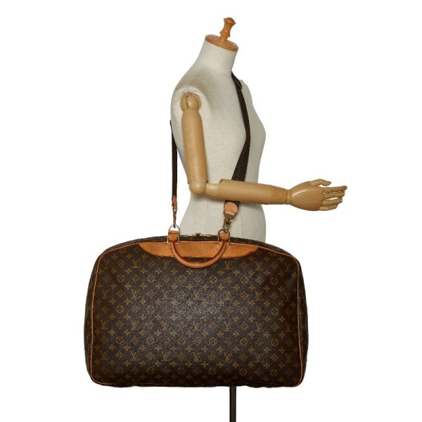 1 0141004 10 Louis Vuitton Monogram Alize Anne Poche M41393 Brown