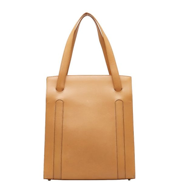 1 0141258 3 Dior Tote Bag Shoulder Bag Camel Beige Leather