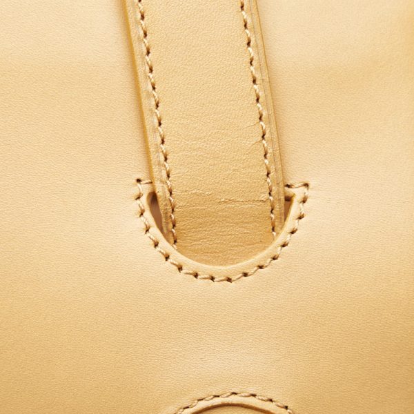 1 0141258 5 Dior Tote Bag Shoulder Bag Camel Beige Leather