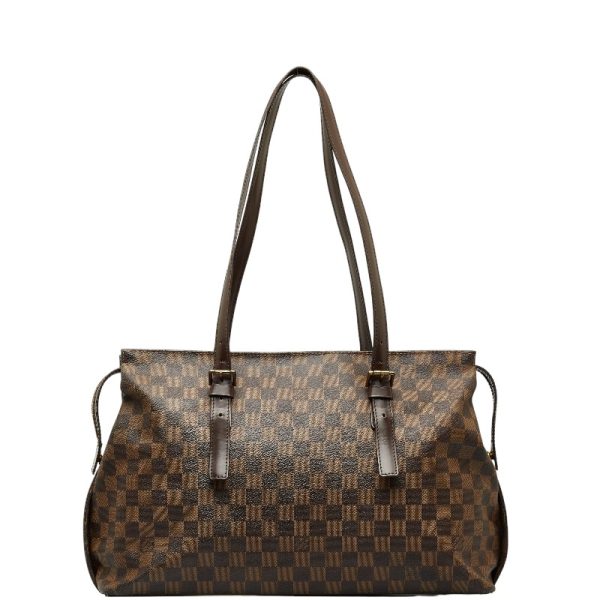 1 0141968 1 Louis Vuitton Damier Chelsea shoulder bag N51119 brown