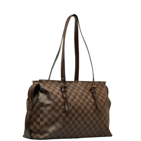 1 0141968 2 Louis Vuitton Damier Chelsea shoulder bag N51119 brown