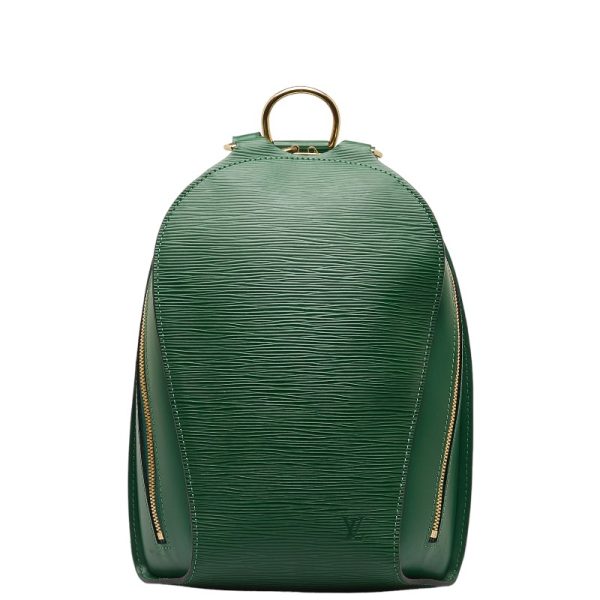 1 0142740 1 Louis Vuitton Epi Mabillon Rucksack Backpack M52234 Green