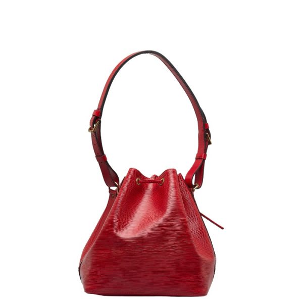 1 0143335 3 Louis Vuitton Epi Petit Noe Shoulder Bag M44107 Castilian Red