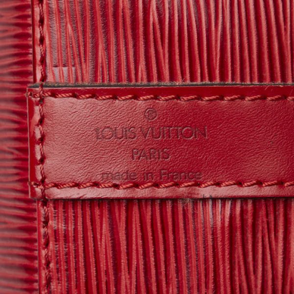 1 0143335 7 Louis Vuitton Epi Petit Noe Shoulder Bag M44107 Castilian Red