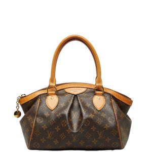 1 0143574 1 Louis Vuitton Alma Monogram Handbag Brown