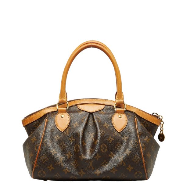 1 0143574 3 Louis Vuitton Monogram Tivoli PM Handbag M40143 Brown