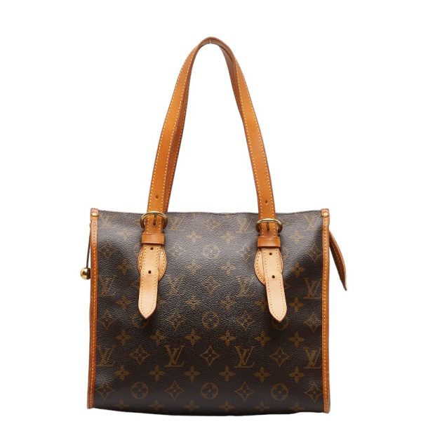 1 0144453 1 Louis Vuitton Monogram Popincourt Eau Shoulder Bag Brown