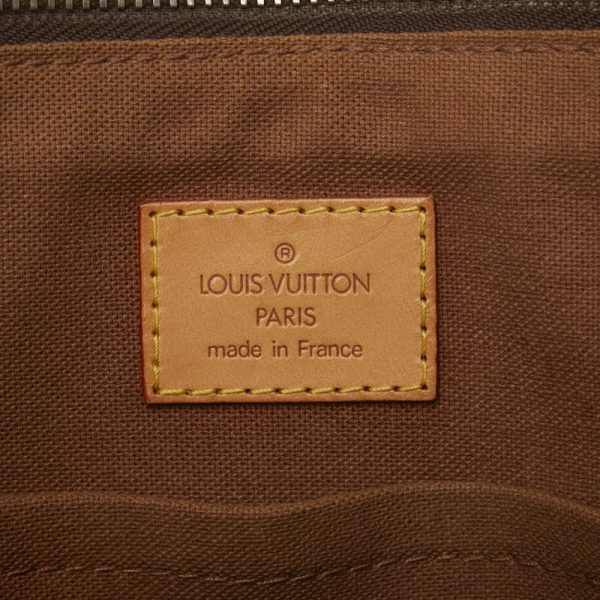 1 0144453 11 Louis Vuitton Monogram Popincourt Eau Shoulder Bag Brown