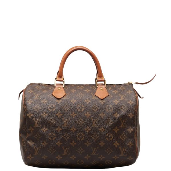 1 0145262 3 Louis Vuitton Monogram Speedy 30 M41526 Brown