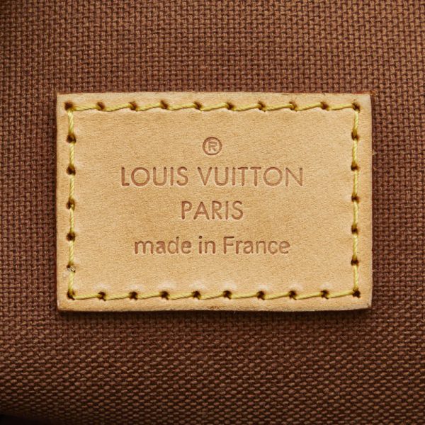 1 0145375 9 Louis Vuitton Monogram Lockit Horizontal Handbag M40104 Brown