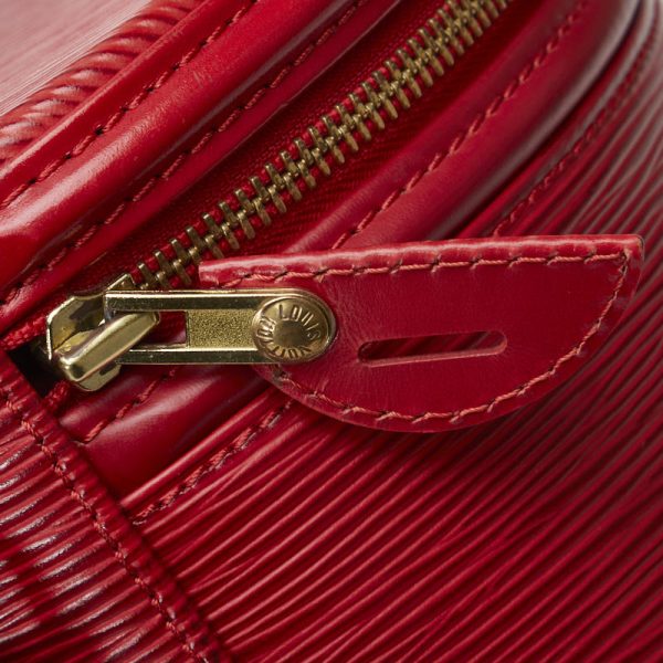 1 0145749 6 Louis Vuitton Epi Cannes Vanity Bag M48037 Castilian Red