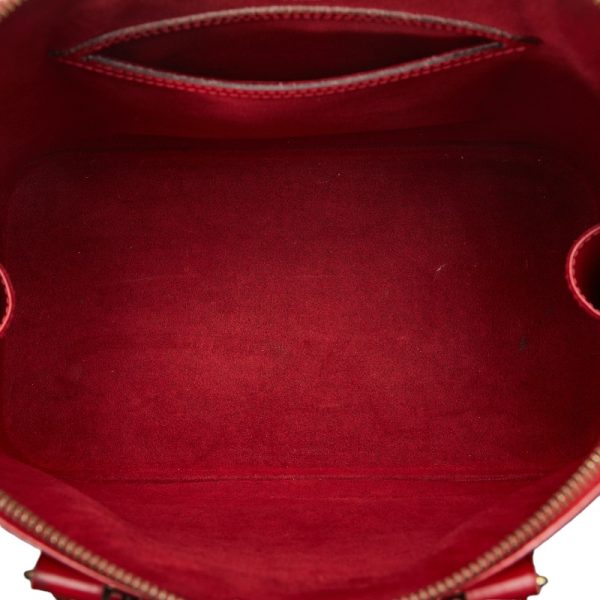 1 0145791 8 Louis Vuitton Epi Alma Handbag M52147 Castilian Red Leather