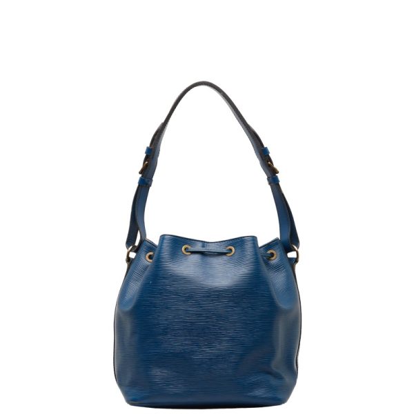 1 0146407 3 Louis Vuitton Epi Petit Noe Shoulder Bag M44105 Toledo Blue Leather