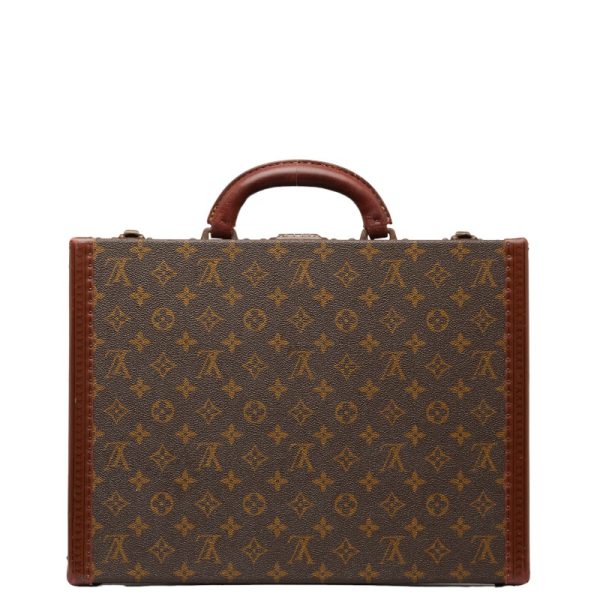 1 0147064 3 Louis Vuitton Monogram Coteville 40 Briefcase Brown