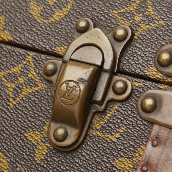 1 0147064 9 Louis Vuitton Monogram Coteville 40 Briefcase Brown