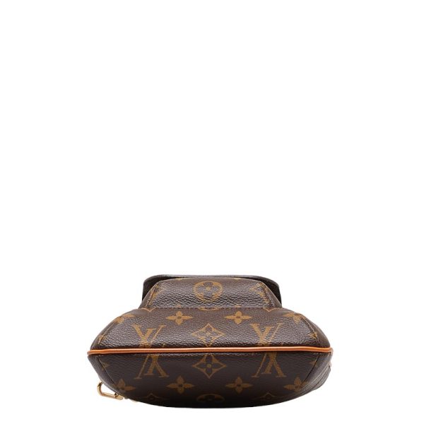 1 0147141 4 Louis Vuitton Monogram Partition Pouch M51901 Brown