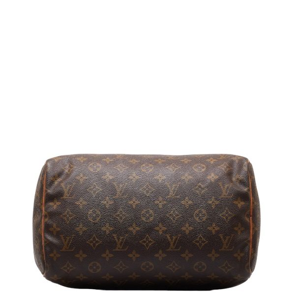 1 0147400 4 Louis Vuitton Monogram Speedy 30 Handbag M41526 Brown PVC Leather