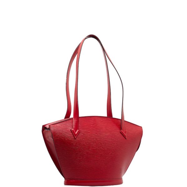 1 0147413 2 Louis Vuitton Epi Saint Jacques M52277 Castilian Red