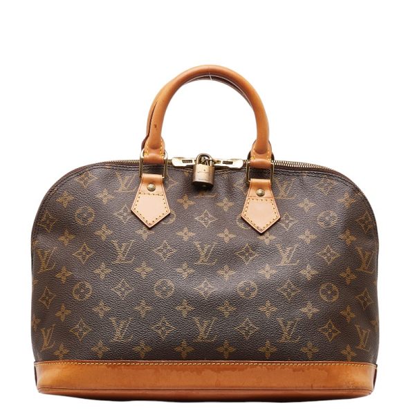 1 0148199 1 Louis Vuitton Monogram Alma PM Handbag M51130 Brown