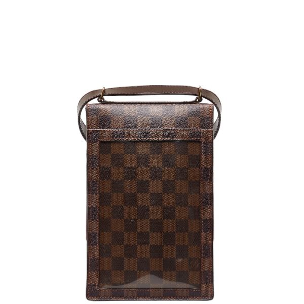 1 0148456 3 Louis Vuitton Damier Portobello Shoulder Bag N45271 Brown