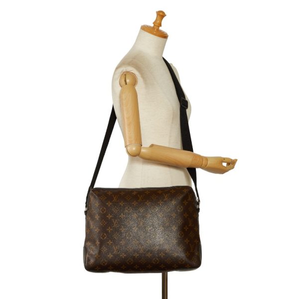 1 0148469 10 Louis Vuitton Monogram Macassar Torres Shoulder Bag M40387 Brown