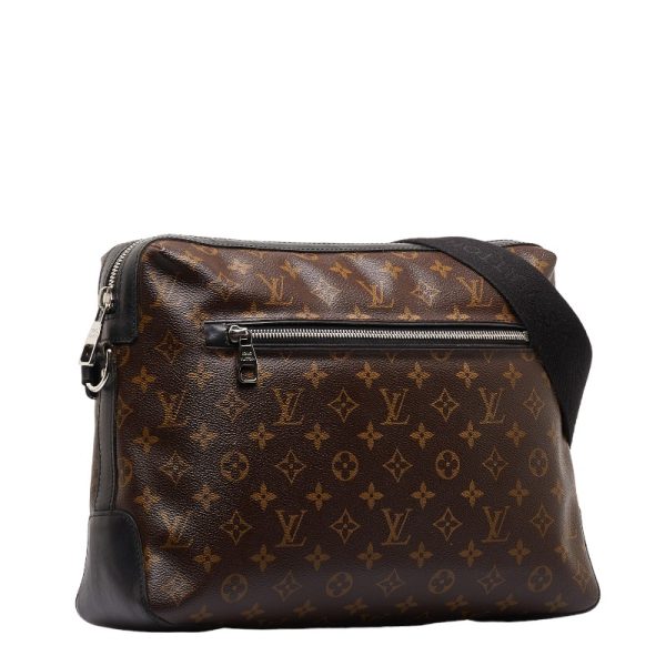 1 0148469 2 Louis Vuitton Monogram Macassar Torres Shoulder Bag M40387 Brown