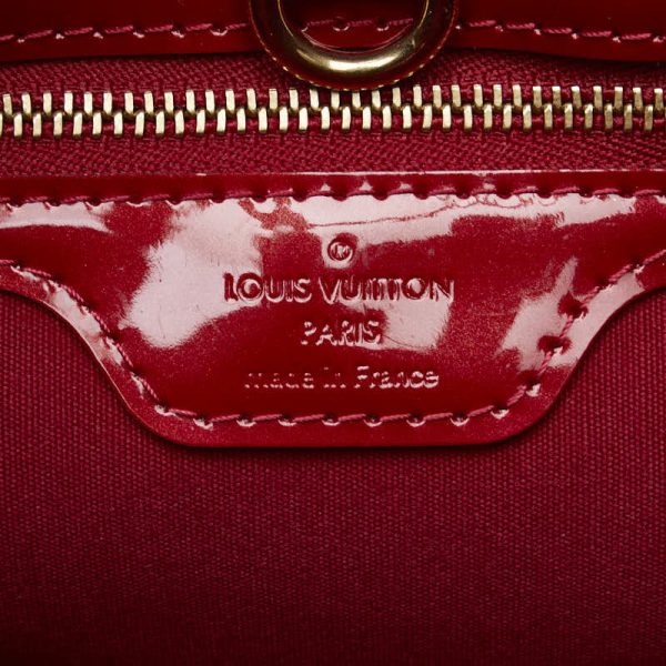 1 0148551 7 Louis Vuitton Vernis Wilshire PM M93642 Red Patent