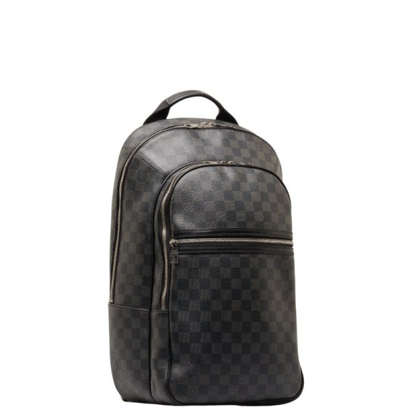 1 0148563 2 Louis Vuitton Damier Michael Graphite Rucksack Backpack N58024 Black