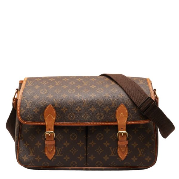 1 0149263 1 Louis Vuitton Monogram Givesire GM Shoulder Bag M42249 Brown