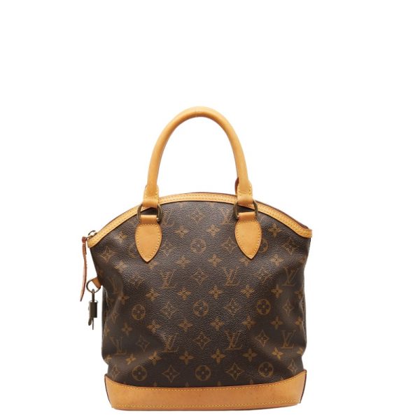 1 0149266 1 Louis Vuitton Monogram Lock It Tote Bag M40102 Brown