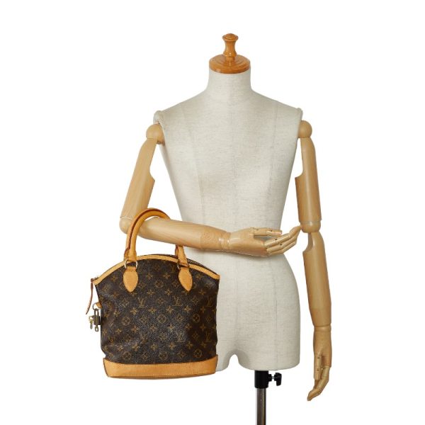 1 0149266 10 Louis Vuitton Monogram Lock It Tote Bag M40102 Brown