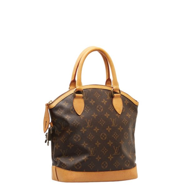 1 0149266 2 Louis Vuitton Monogram Lock It Tote Bag M40102 Brown