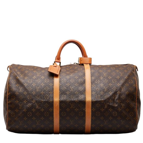 1 0149292 1 Louis Vuitton Monogram Keepall 60 Bag M41422 Brown