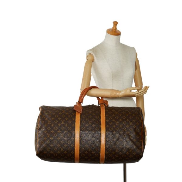 1 0149292 13 Louis Vuitton Monogram Keepall 60 Bag M41422 Brown