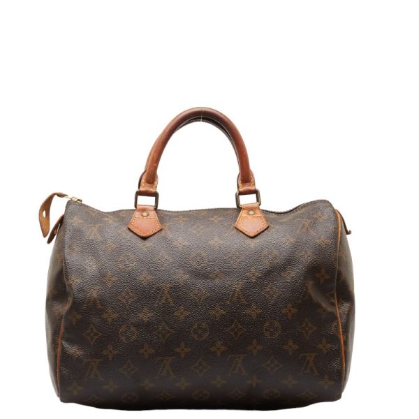 1 0149293 3 Louis Vuitton Monogram Speedy 30 M41526 Brown