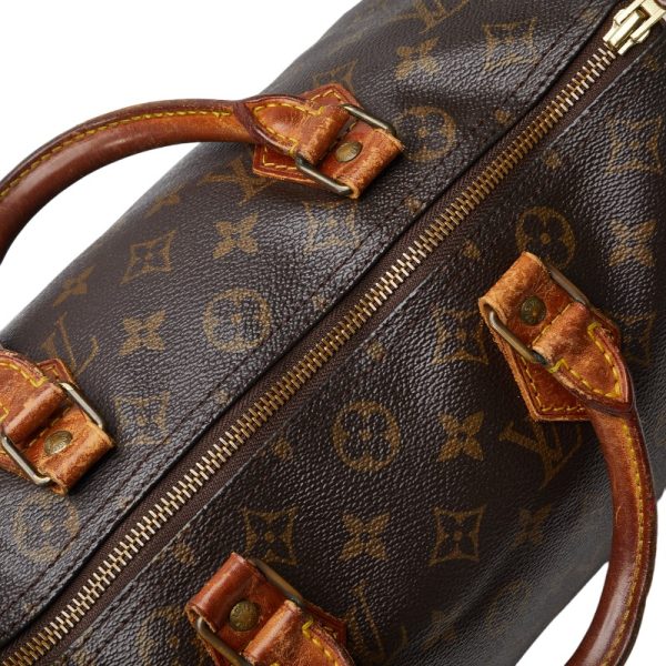 1 0149293 5 Louis Vuitton Monogram Speedy 30 M41526 Brown