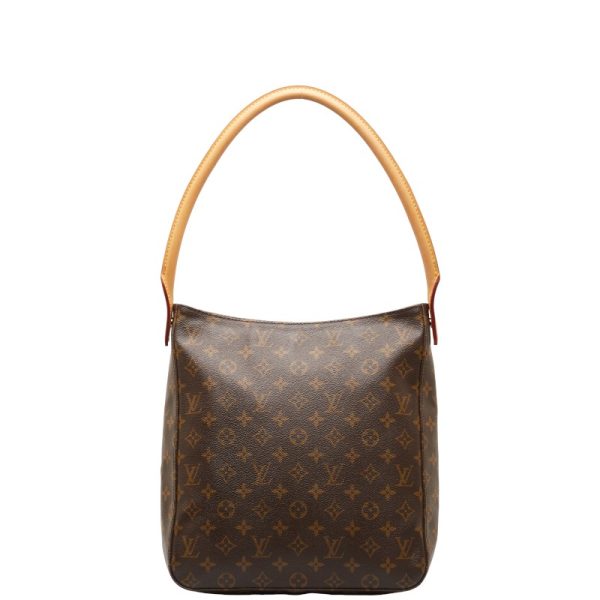 1 0149324 1 Louis Vuitton Monogram Looping GM Bag M51145 Brown