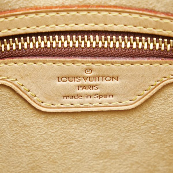 1 0149324 8 Louis Vuitton Monogram Looping GM Bag M51145 Brown