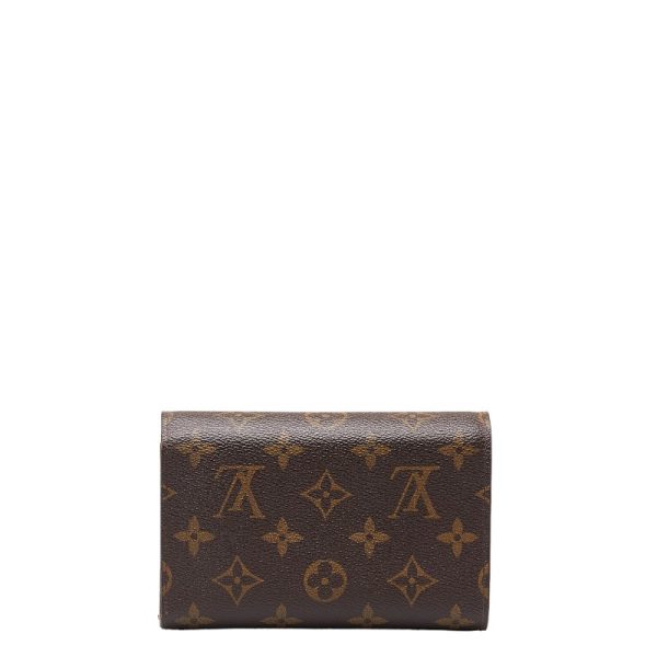 1 0149499 136167 Louis Vuitton Monogram Portefeuille Alexandra Wallet M60047 Brown