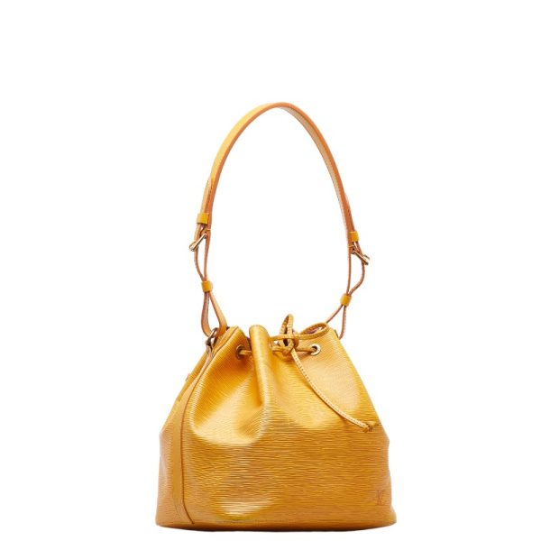 1 0149535 2 Louis Vuitton Epi Petit Noe Shoulder Bag M44109 Tassili Yellow