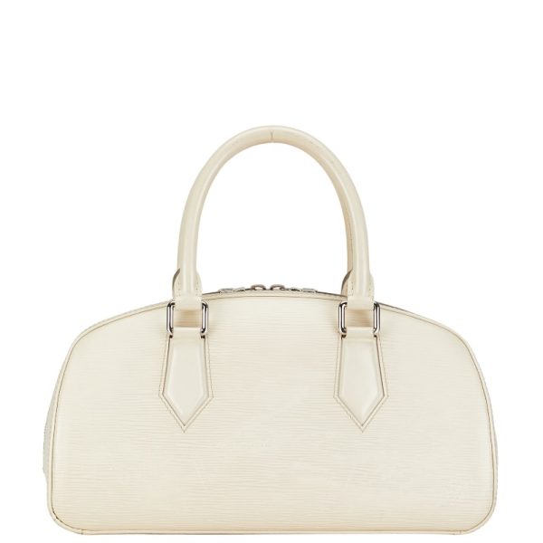 1 0149648 1 Louis Vuitton Epi Jasmine Yvoir White Leather