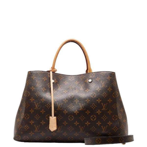 1 0149955 1 Louis Vuitton Montaigne GM Shoulder Bag 2WAY Brown