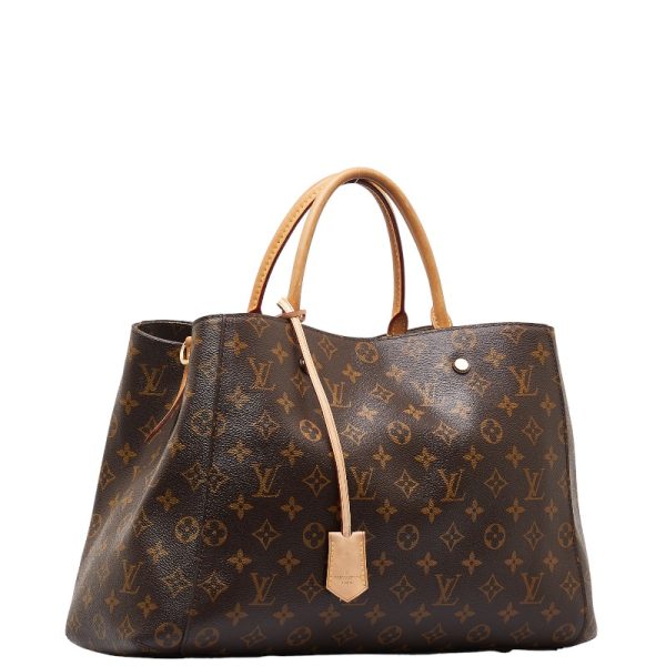 1 0149955 3 Louis Vuitton Montaigne GM Shoulder Bag 2WAY Brown