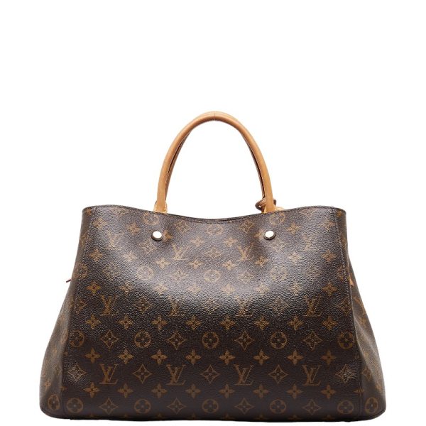 1 0149955 4 Louis Vuitton Montaigne GM Shoulder Bag 2WAY Brown