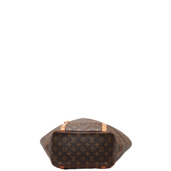 1 0149961 4 Louis Vuitton Monogram Sack Shopping Shoulder Bag Brown