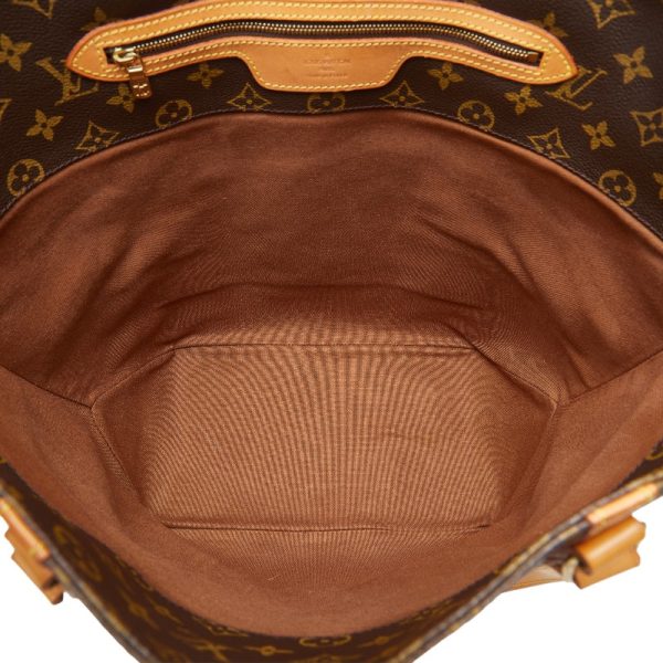 1 0149961 5 Louis Vuitton Monogram Sack Shopping Shoulder Bag Brown